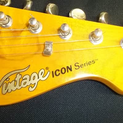 Vintage V-6 Strat style 1995-2020 Blue Road Worn image 3