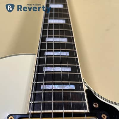 Burny RLC-70 Les Paul Custom Model Made in Japan 1990 White image 10