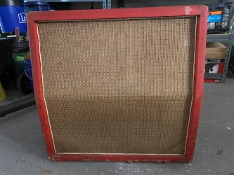 Vintage 1971 Marshall 1960A angled Guitar Speaker Cabinet - All original image 1