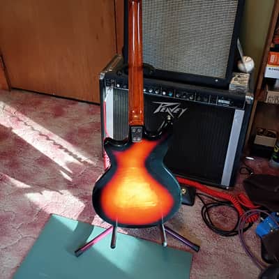 Framus Strato de Luxe 1964 Sunburst W/ Original Case Bone Nut Professional Refret image 3