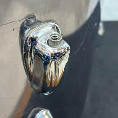 Slingerland 8X12" COW Rack Tom (8145-1045) 90's - Chrome Over Wood image 7