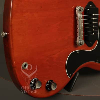 1963 Gibson Les Paul SG Junior Cherry restored/refinished image 11