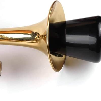 Lightweight Practice Trumpet Mute Silencer,Trumpet Straight Mute (Black) image 2