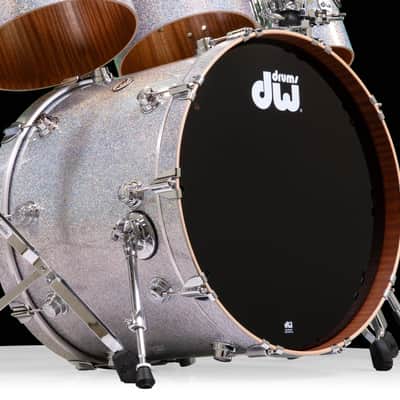 DW Collector's Series Diamond Nebula Concert Tom Kit with Chrome Hardware image 2