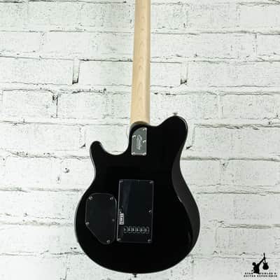 Sterling By Music Man Axis Flame Maple Electric Guitar - Trans Black (#7839) image 5