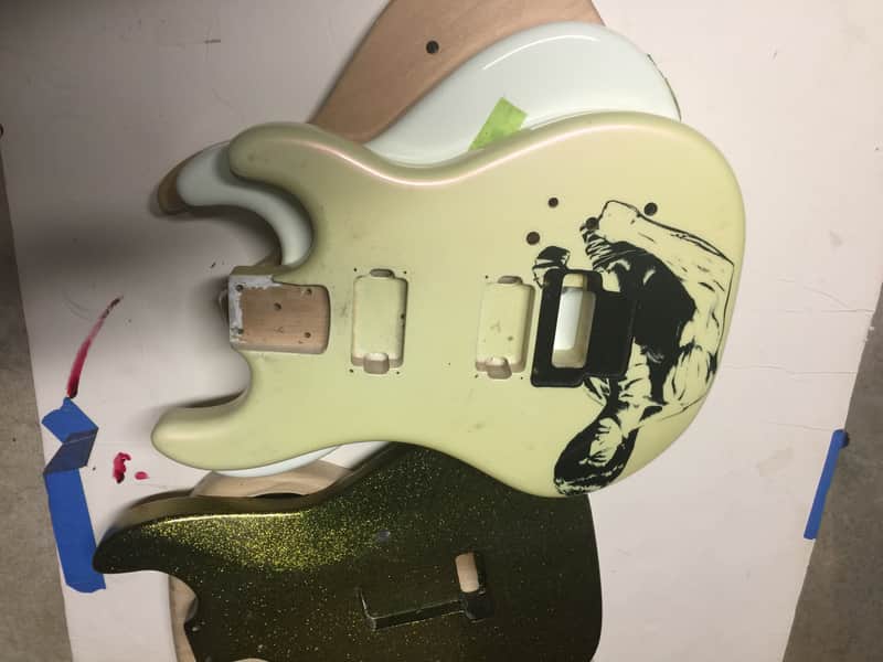 Warmoth Kramer Style Super Strat Bodies ! New Years Projects !!! Super Strat Shredder Bodies !!! ??? image 1
