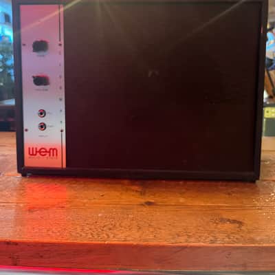 WEM Clubman guitar amplfier 1970's - Black image 2