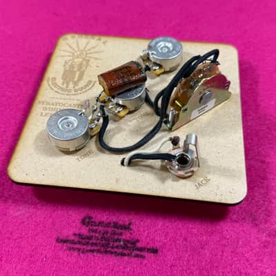General Vintage Tone for Stratocaster ®️ Left handed Prewired harness electronics 1954 to 1958 5 way Control Lefty image 5