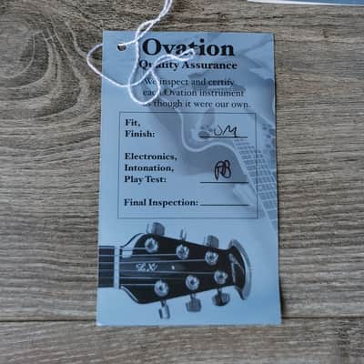 Ovation USA 1777 LX Legend with Pick-up, Papers & Case image 8