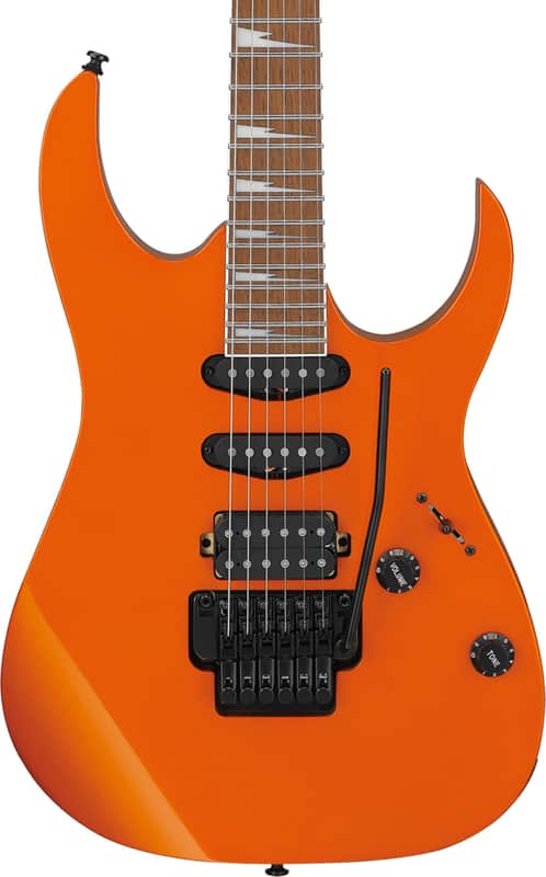 Ibanez RG460DX Standard Electric Guitar, Jatoba Fingerboard, Roadster Orange Metallic image 1