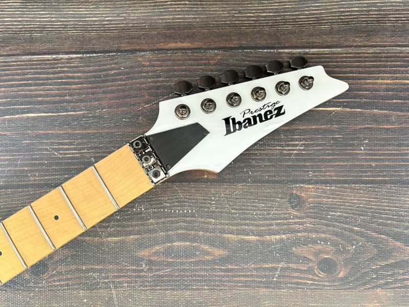 2016 Ibanez Prestige RG2570MZA Neck White Pearl Maple Fingerboard Made in Japan image 1