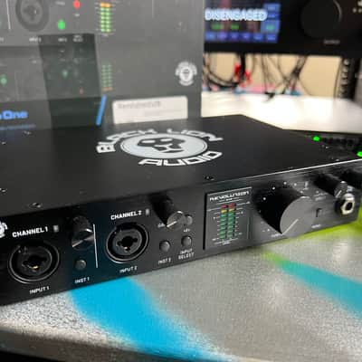 Black Lion Audio Revolution 2x2 USB Type-C Audio Interface 2021 - Black image 1