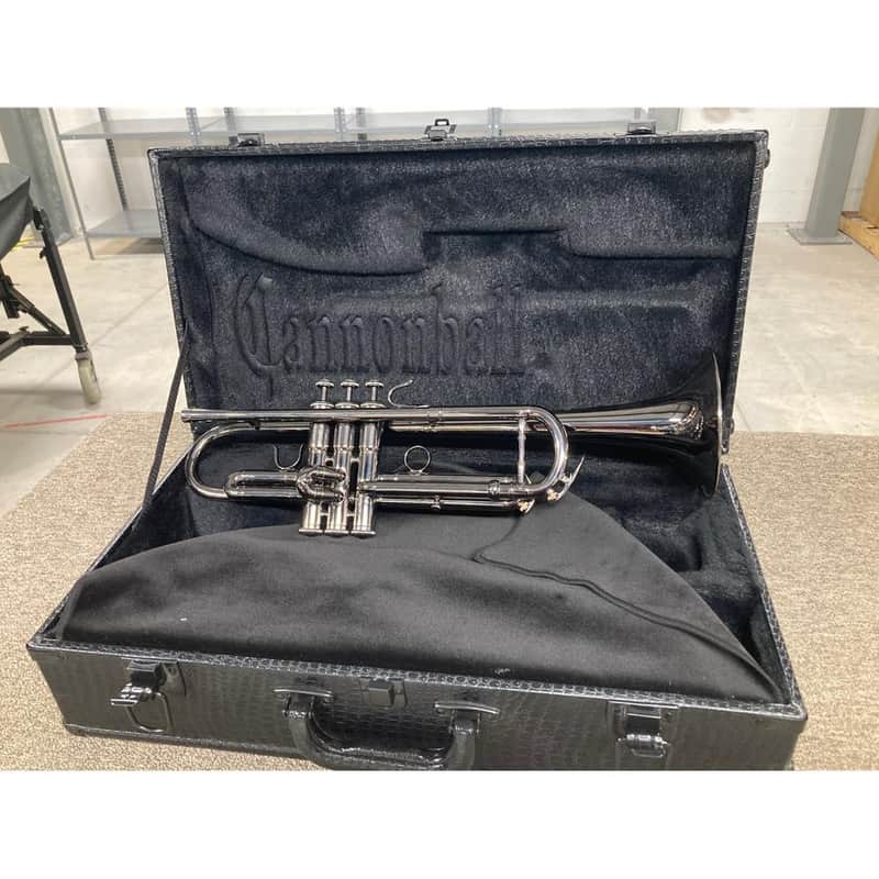 790RL-B Big Bell Cannonball trumpet w/reverse leadpipe - Black Lacquer image 1