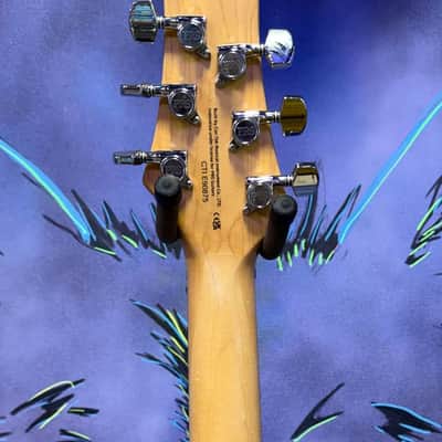 2022 PRS SE Silver Sky 2022 - Moon White, with custom P90's image 7