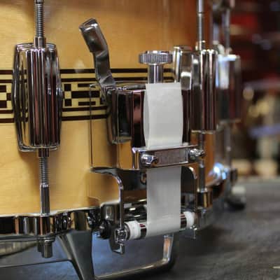 Tama 50th Anniversary Limited Mastercraft 6.5x14 Artwood Reissue Snare Drum image 4