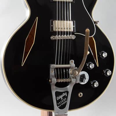Gibson Memphis Shinichi Ubukata ES-355 with Bigsby 2017 - Vintage Ebony VOS image 3