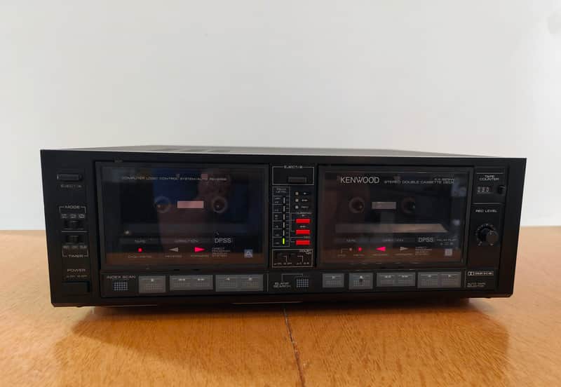 KENWOOD KX-929W – High-End Stereo Double Cassette Deck (1984) image 1