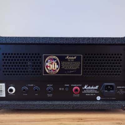 Marshall DSL1H 50th Anniversary 1990s 2-Channel 1-Watt Guitar Amp Head 2012 - 2013 - Black image 2