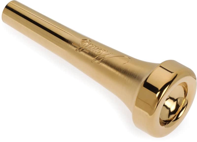 Monette Unity DM-4L Trumpet Mouthpiece - 24k Gold-plated image 1