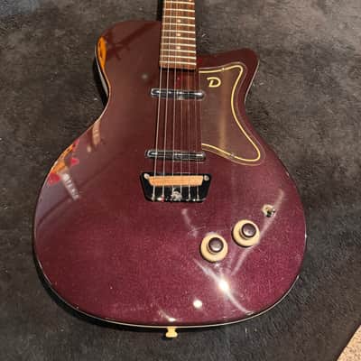 Danelectro U-2 - Purple Sparkle image 2