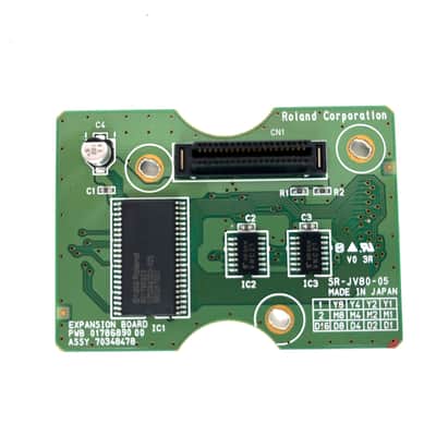 Roland SR-JV80-05 World Expansion Board 1990s - Green Made in Japan Worldwide Shipment image 2