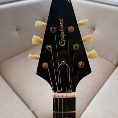 Epiphone '58 Korina Flying V - Korina image 5