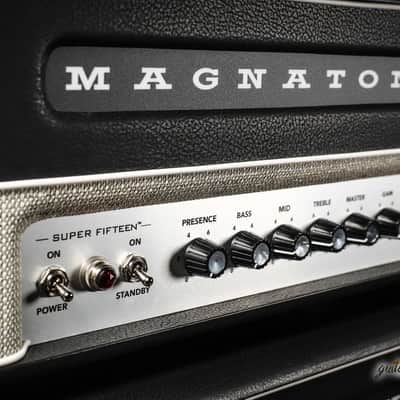 Magnatone Super Fifteen 15-Watt Tube Amp Head w/ Cover image 3