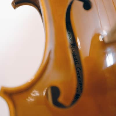 Francesco Bissolotti Violin 2017 Cremona Italy - Stradivari 1705 Model w/ Certificate image 12