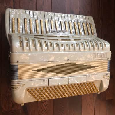 Titano Ideal Accordion 120 Bass Made in Italy image 2