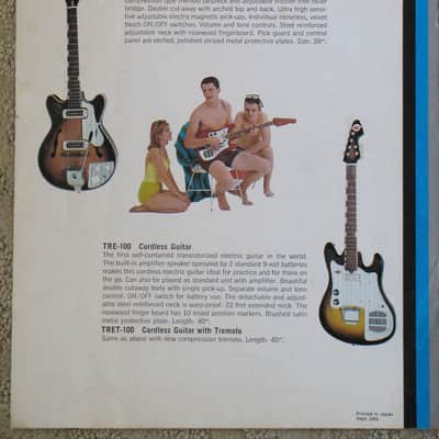 Teisco Catalog 1965 image 5