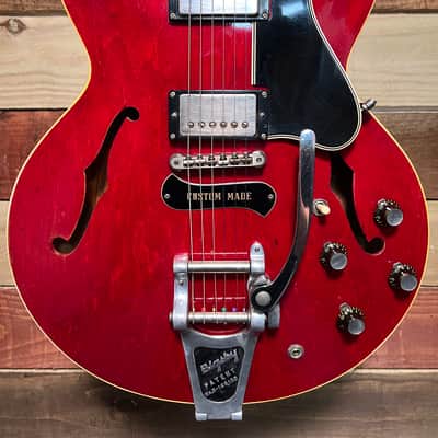 Gibson ES-335TD with Bigsby 1961 - Cherry image 1