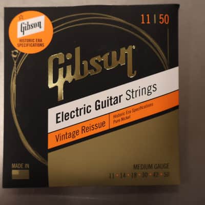 Gibson Vintage Reissue 11-50 Pure Nickel image 1