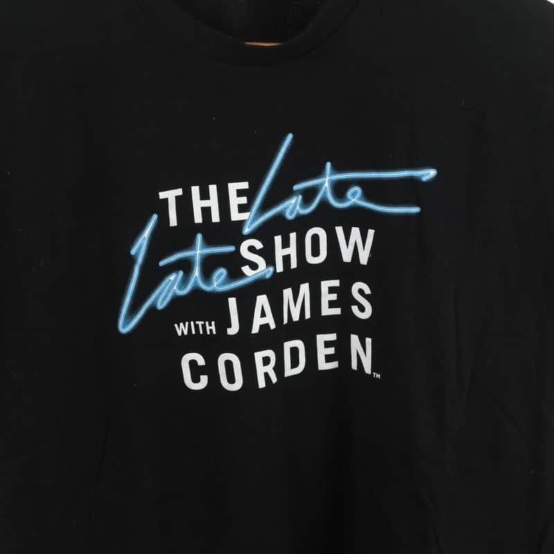 The Late Late Show with James Corden Shirt Owned by Mike Dirnt image 1
