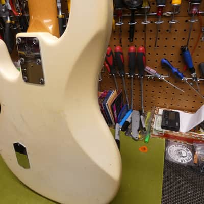 Ernie Ball Music Man Stingray Bass 1992 - Olympic White image 11