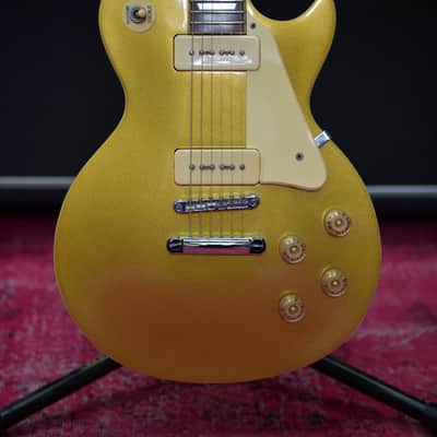 Aria Pro II Gold Top Les Paul p90s '56 Reissue, late 90's image 1