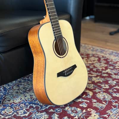 Jay Turser JTA52 1/2 Acoustic Guitar - Blackwood Fingerboard, Natural image 3