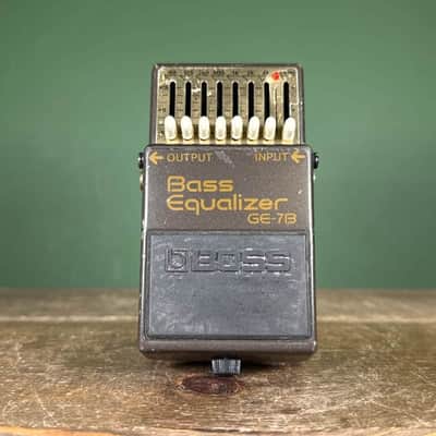 Boss GE-7B Bass Equalizer (Black Label) 1992 - 1995 - Brown image 2