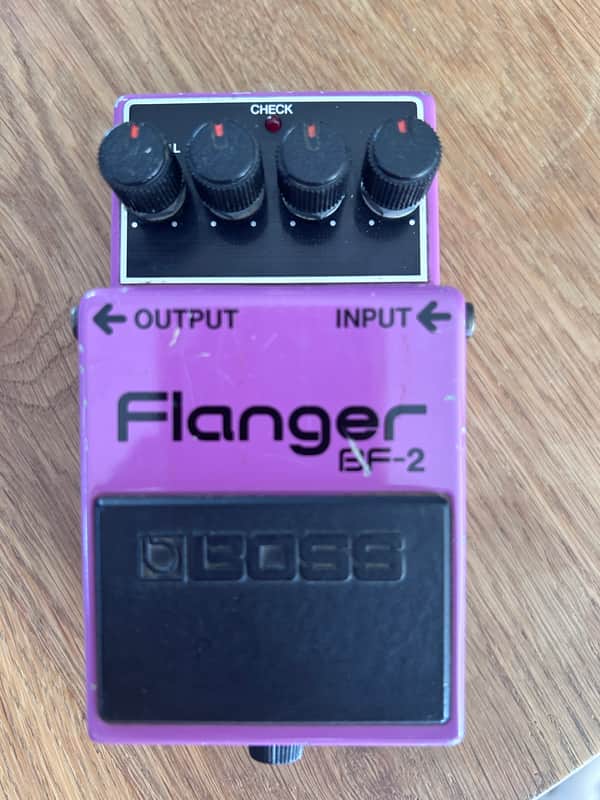Boss BF-2 Flanger (Black Label) 1983 - Purple Bild 1