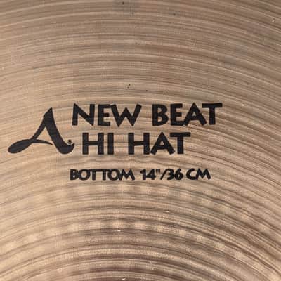Zildjian 14" A Series New Beat Hi-Hat Cymbal Pair image 10