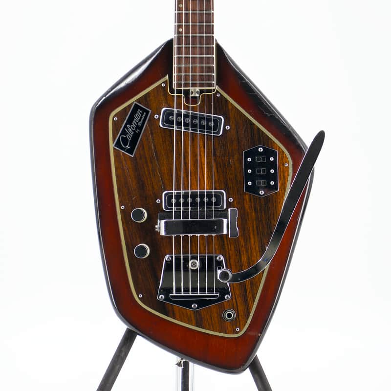 Used AS/IS Domino Californian Sunburst Electric Guitar image 1