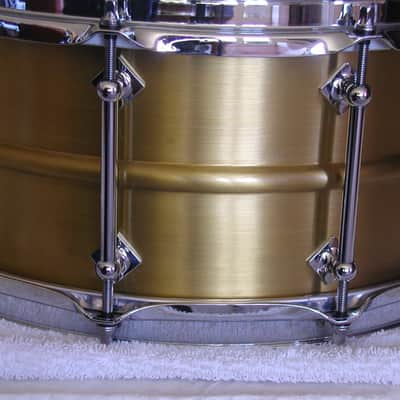 Craviotto AK Brass Snare Drum - 14 x 6.5 Masters Metal, 2013 – Excellent Condition - #40 of 60 image 13