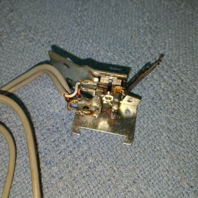 Vintage Mute Switch RCA Outputs Hardware for Dual 1219 Turntable Tested Working image 4