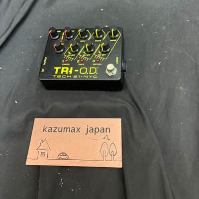 TECH 21 NYC TRI O.D Analog Overdrive Amp Simulator Guitar Effects Pedal Tested image 1