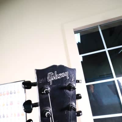 Gibson Les Paul Gothic Satin Black 2000 Electric Guitar image 17
