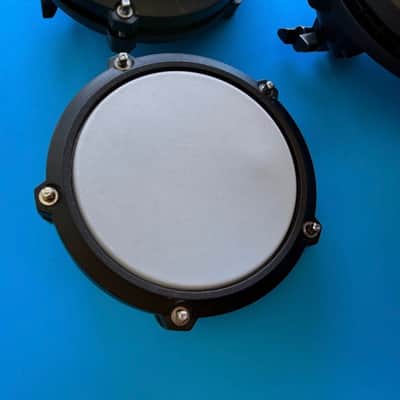 ALESIS BLAZE E-Drum OEM Part: 6" Snare Tom White Mesh Single Zone Pad [3PCS] image 3