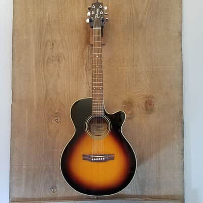 Takamine EG260C-BSB Cutaway Acoustic Electric Guitar Brown Sunburst image 1
