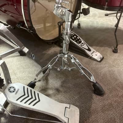 Pearl Forum 5-Piece Drum Set w/Hardware - Wine Red (Used) image 7