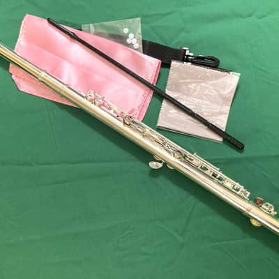 Silver Plated Student Model Flute-Open Hole, C Foot Split E-with Accessories! image 8