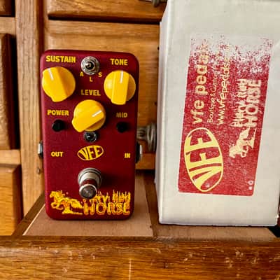 Reverb.com listing, price, conditions, and images for vfe-fiery-red-horse