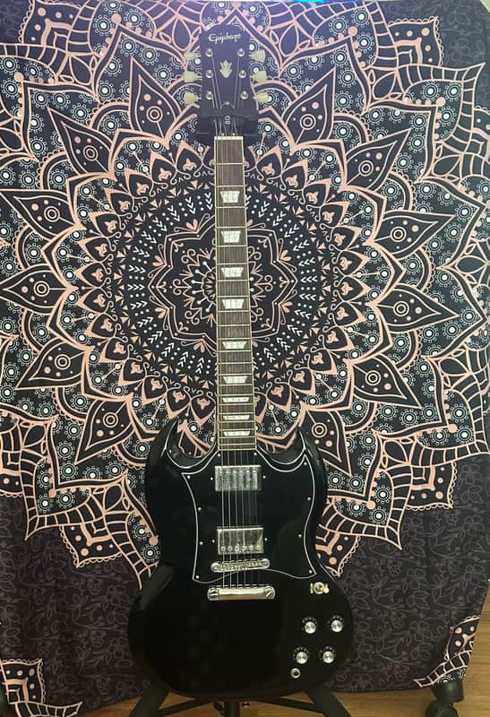 Epiphone SG Standard with Laurel Fretboard 2020 - 2025 - Ebony image 1